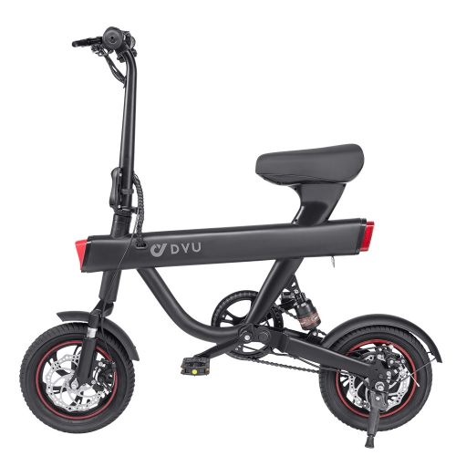 DYU-V1 E-bike 12" Folding Electric Bike,250W Motor Max Speed 25km/h Ebike for Adults and Teenagers with 36V 10Ah Lithium-Ion Battery